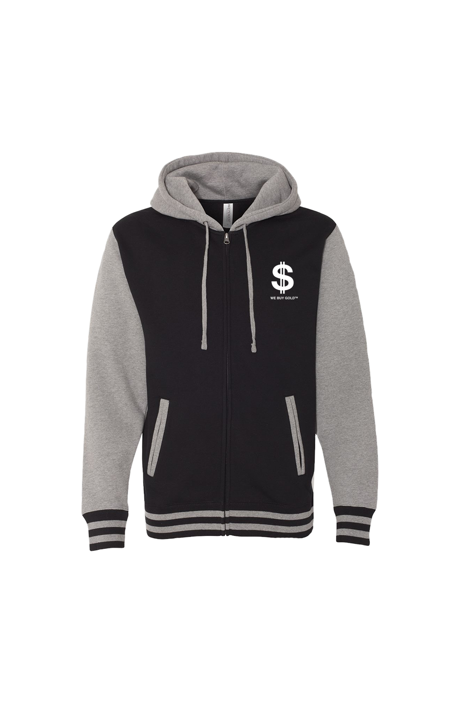 UNISEX HEAVYWEIGHT VARSITY ZIP HOOD