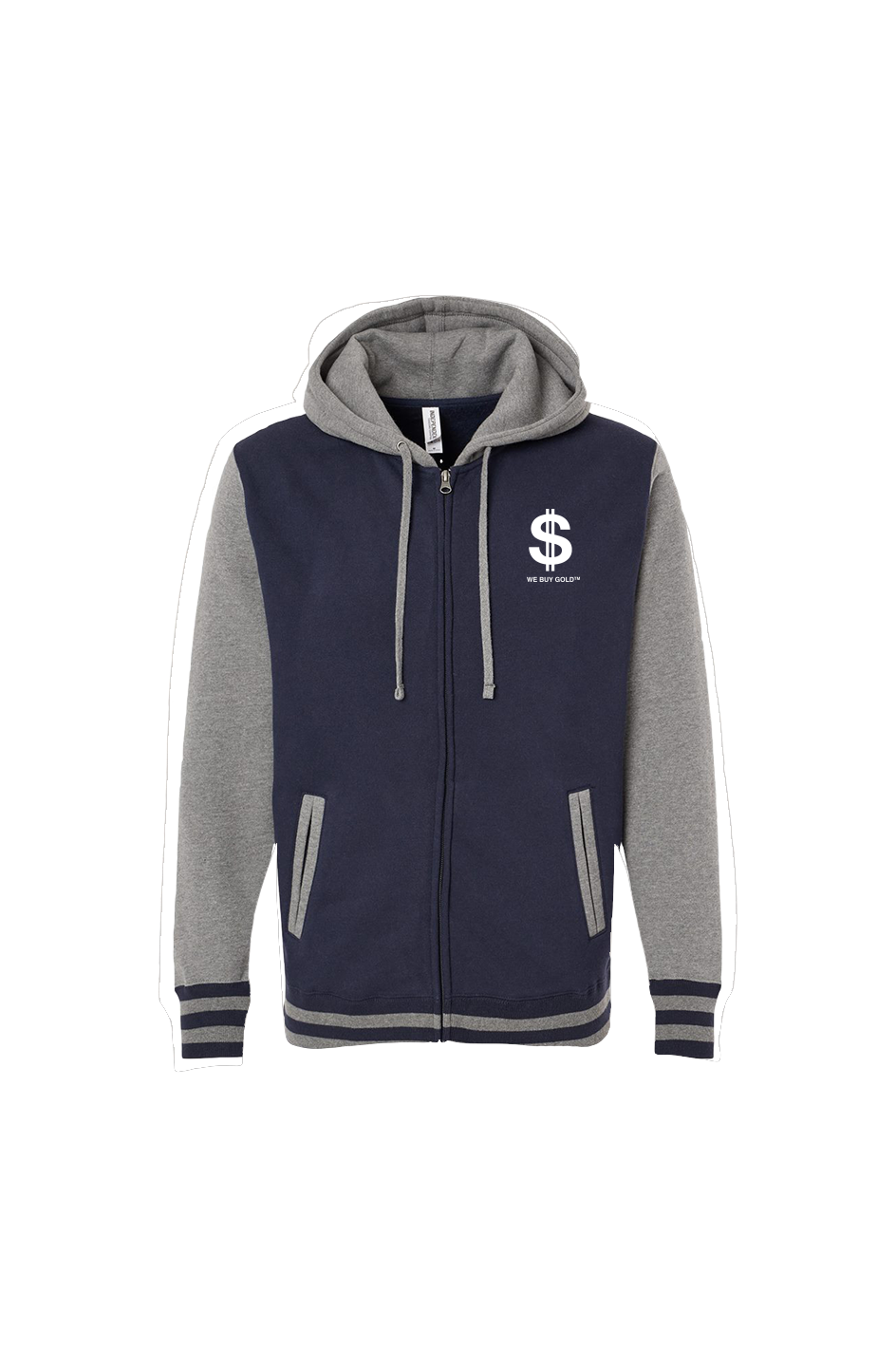 UNISEX HEAVYWEIGHT VARSITY ZIP HOOD