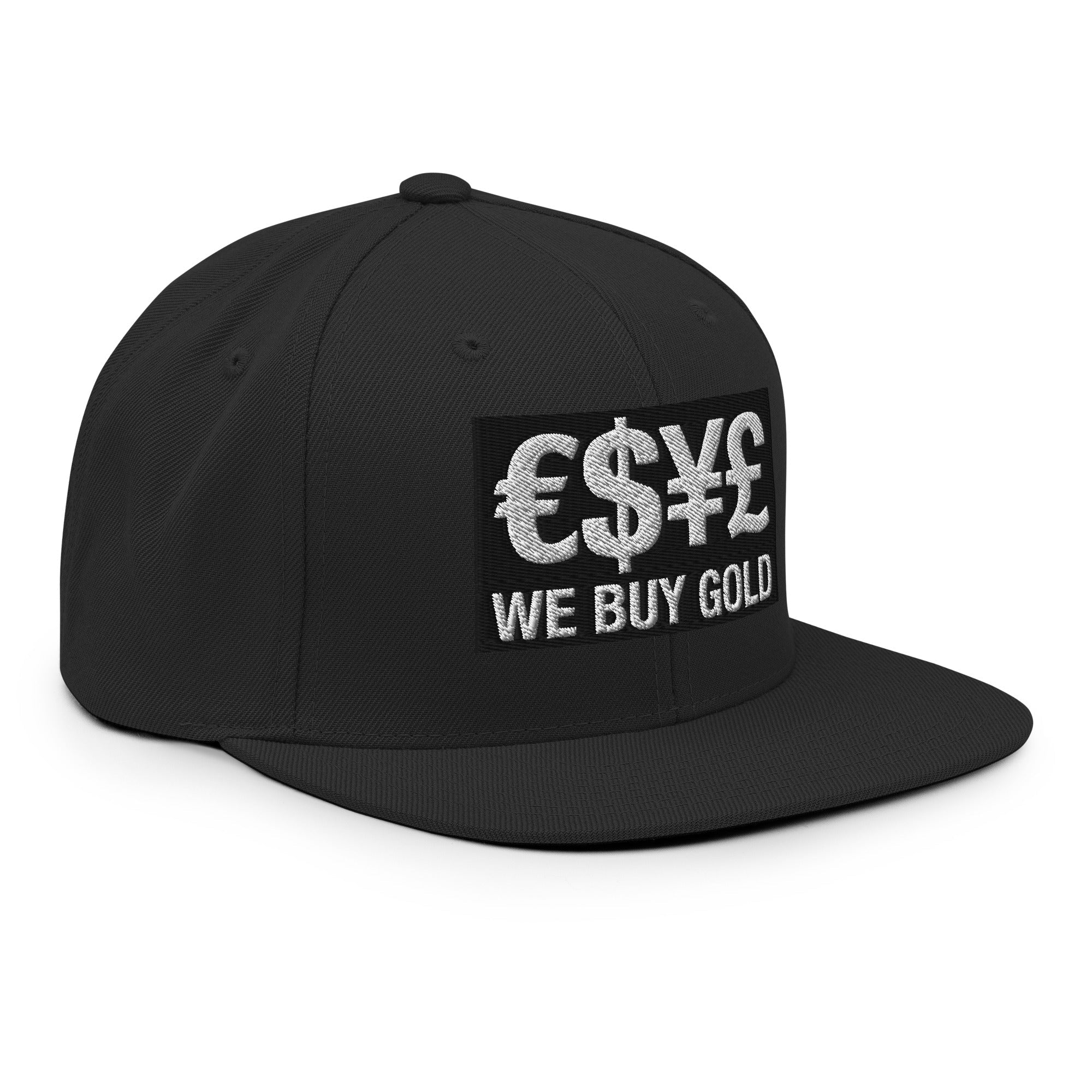 Multi - currency Snapback - We Buy Gold Brand